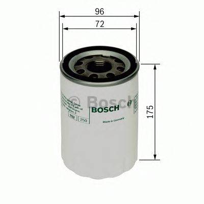 Масляный фильтр двигателя BOSCH F026407081