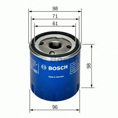 Масляный фильтр двигателя BOSCH F 026 407 106