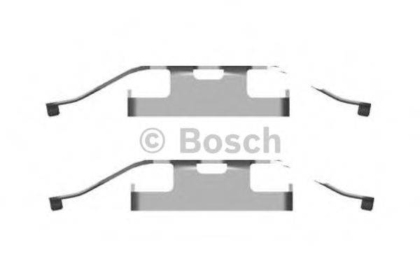Комплектующие, колодки дискового тормоза BOSCH 1987474434