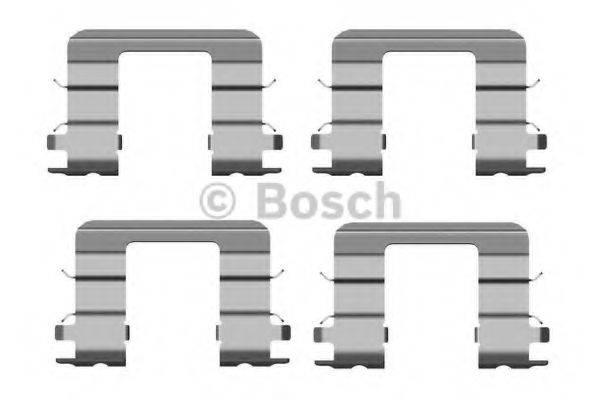 Комплектующие, колодки дискового тормоза BOSCH 1987474441