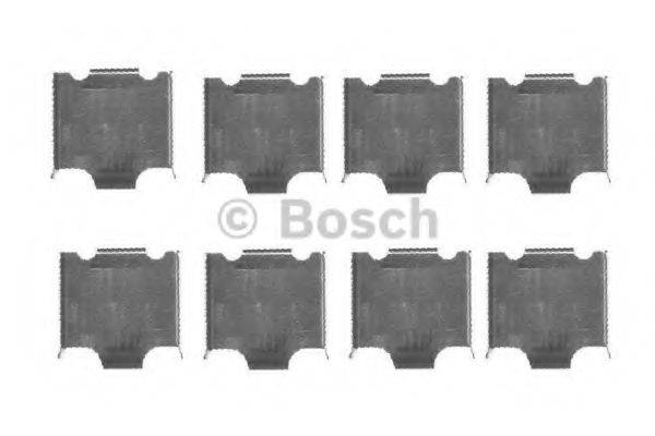 Комплектующие, колодки дискового тормоза BOSCH 1987474453