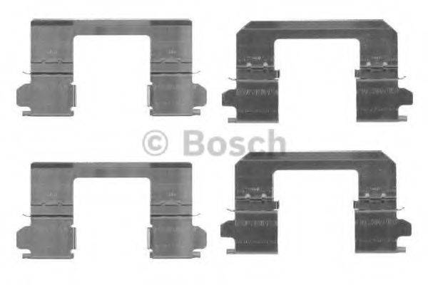 Комплектующие, колодки дискового тормоза BOSCH 1987474461