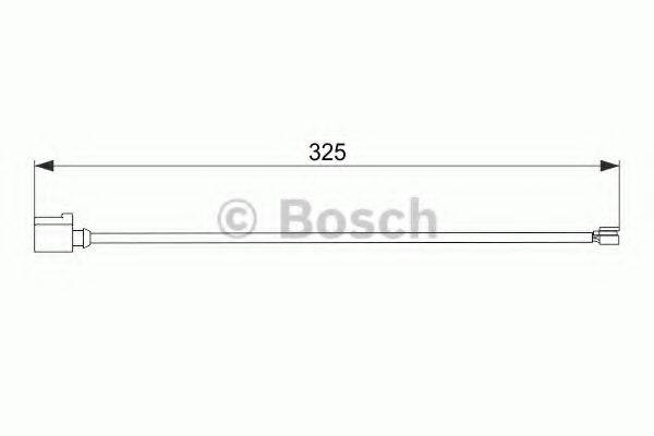 Датчик износа (тормозные колодки) BOSCH 1987474567