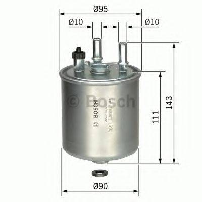 BOSCH F026402081 Фильтр топливный