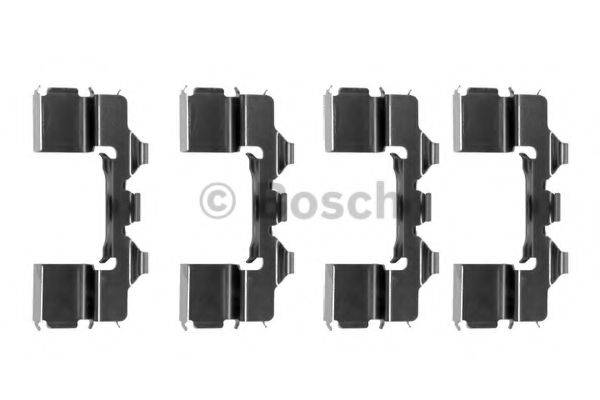 Комплектующие, колодки дискового тормоза BOSCH 1987474349