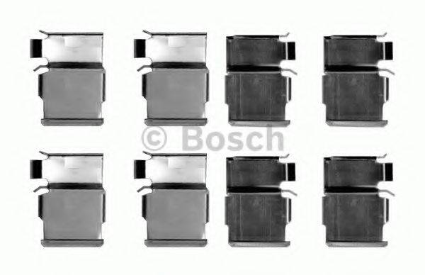 Комплектующие, колодки дискового тормоза BOSCH 1987474605