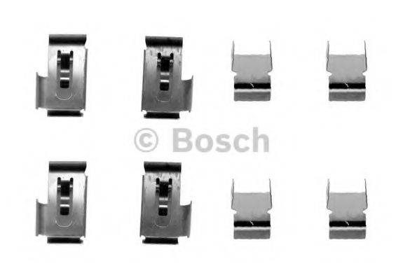 Комплектующие, колодки дискового тормоза BOSCH 1987474616