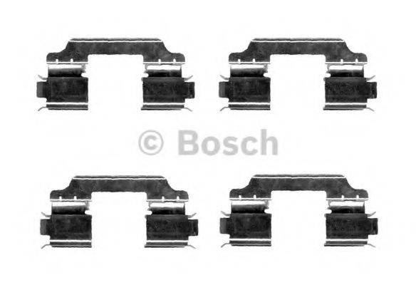 Комплектующие, колодки дискового тормоза BOSCH 1987474667