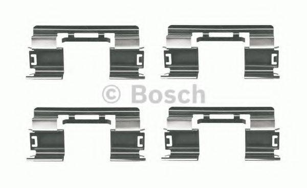 Комплектующие, колодки дискового тормоза BOSCH 1987474746