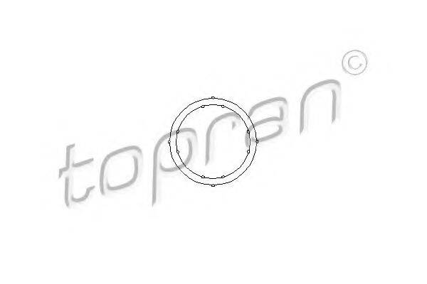 Прокладка, фланец охлаждающей жидкости TOPRAN 100721