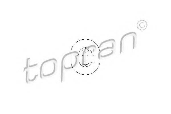 Крепление глушителя TOPRAN 104403