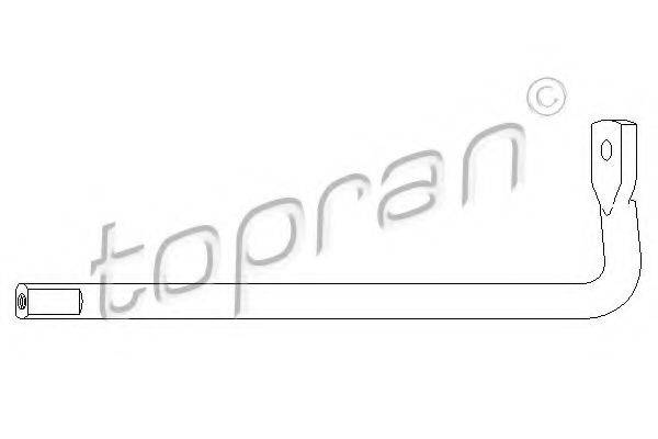 Натяжная планка ремня генератора TOPRAN 109741