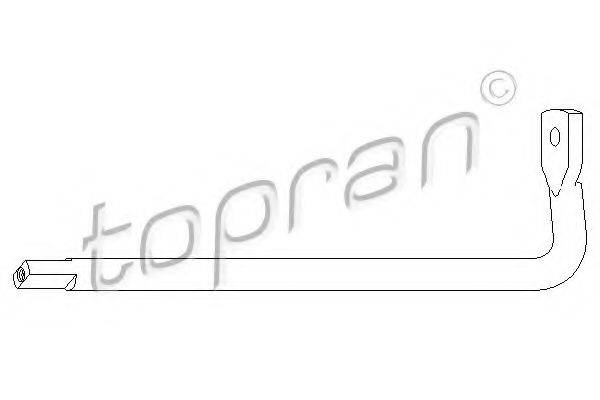 Натяжная планка ремня генератора TOPRAN 109743