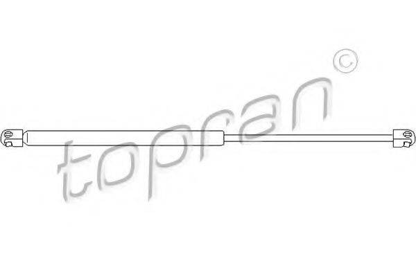 TOPRAN 206318 Газовый упор (пружина) багажника