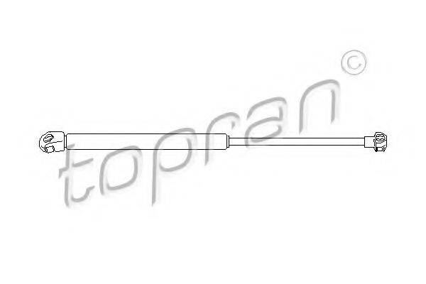 TOPRAN 501802 Газовая пружина (капот)