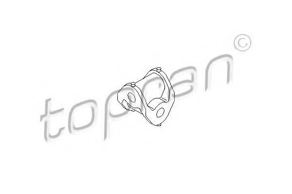 TOPRAN 207999 Шаровая головка, система тяг и рычагов