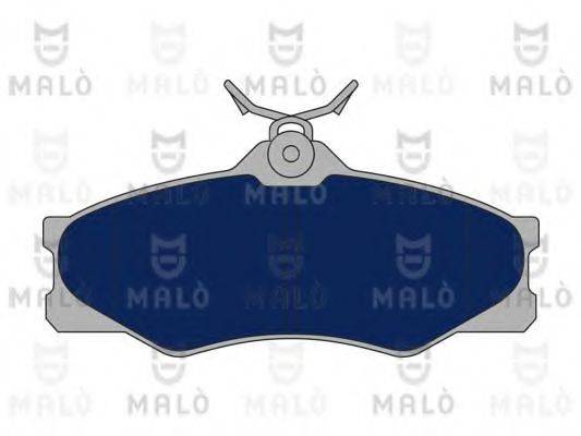 Колодки тормозные MALO 1050755