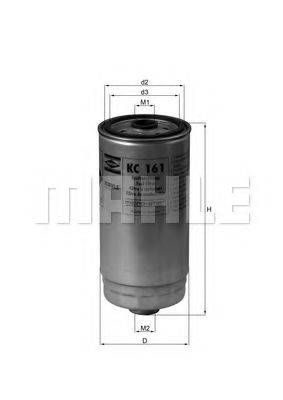 Фильтр топливный KNECHT KC161