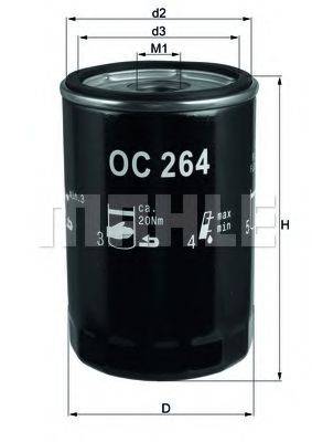 KNECHT OC264 Масляный фильтр двигателя