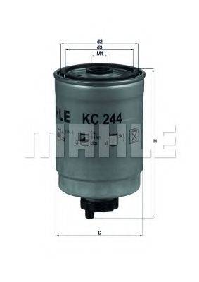 Фильтр топливный KNECHT KC244