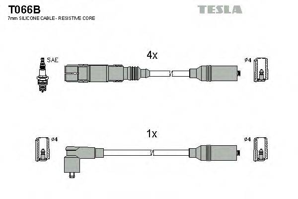 Провода зажигания TESLA T066B
