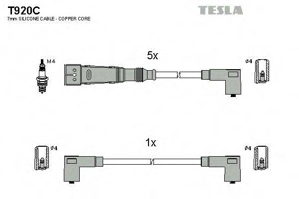 Провода зажигания TESLA T920C