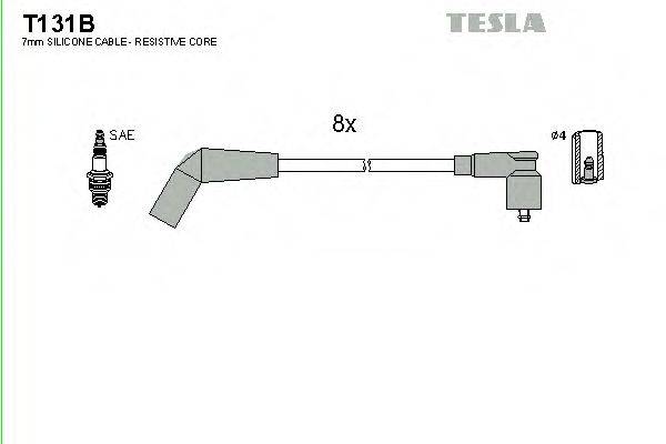 Провода зажигания TESLA T131B