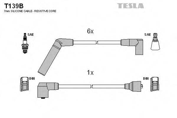 Провода зажигания TESLA T139B