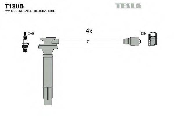 Провода зажигания TESLA T180B