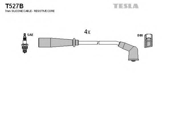 Провода зажигания TESLA T527B