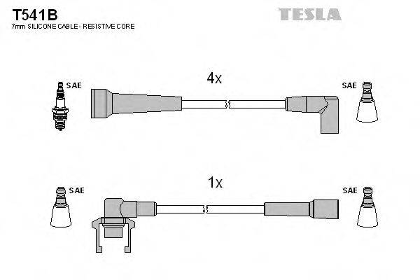 Провода зажигания TESLA T541B