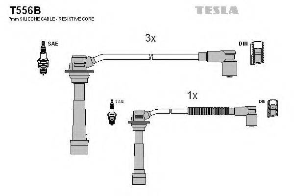 Провода зажигания TESLA T556B
