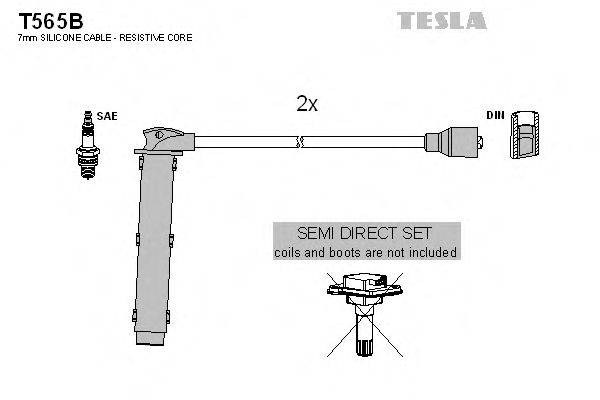 Провода зажигания TESLA T565B