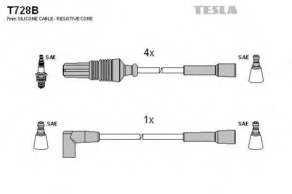 Провода зажигания TESLA T728B