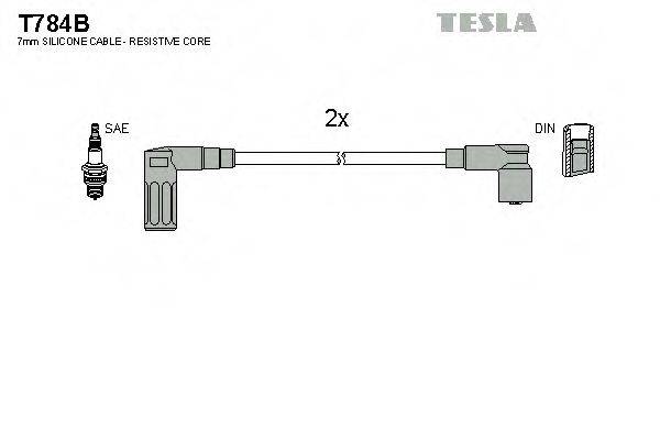 Провода зажигания TESLA T784B