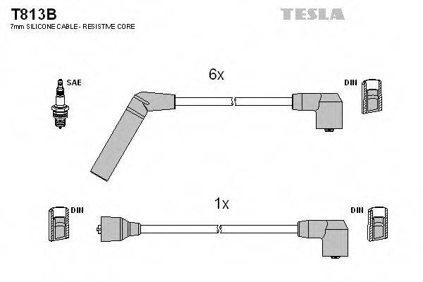 Провода зажигания TESLA T813B