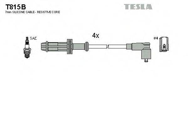 TESLA T815B Провода зажигания