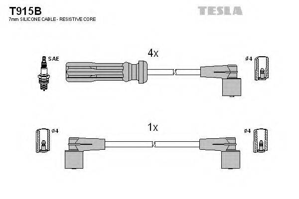 Провода зажигания TESLA T915B