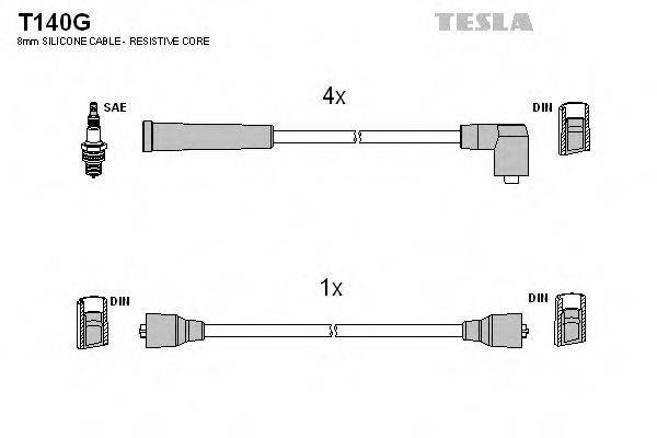 Провода зажигания TESLA T140G