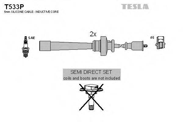 Провода зажигания TESLA T533P