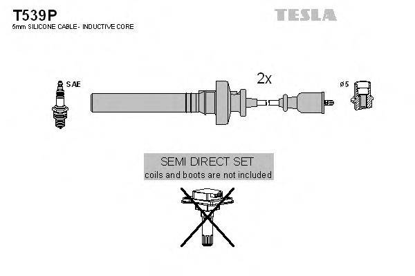 Провода зажигания TESLA T539P