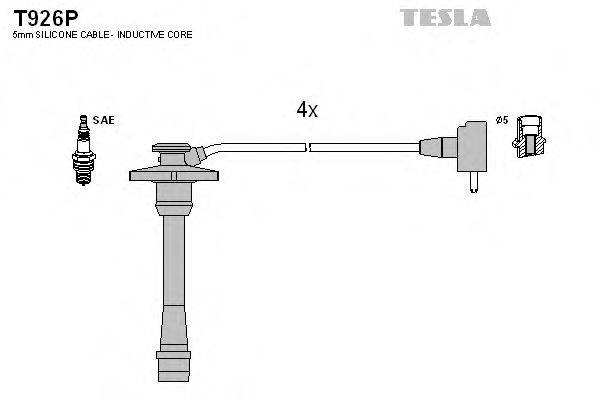 Провода зажигания TESLA T926P