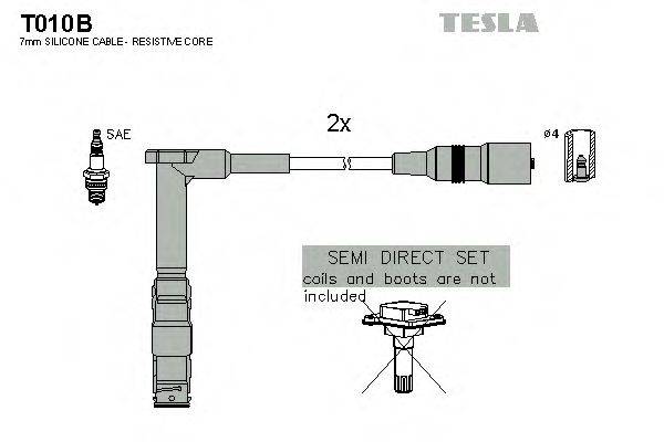 Провода зажигания TESLA T010B