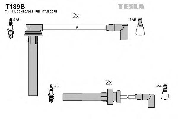 Провода зажигания TESLA T189B