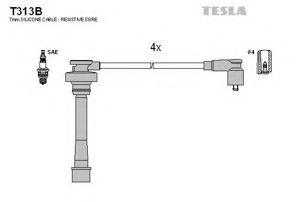 Провода зажигания TESLA T313B