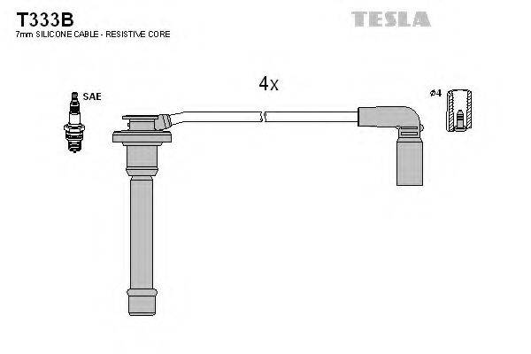 Провода зажигания TESLA T333B