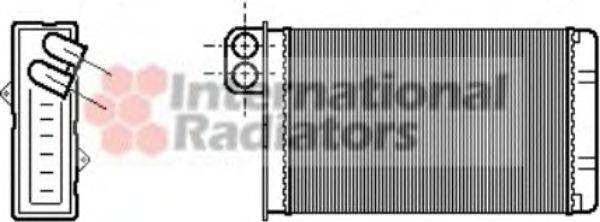 Радиатор отопителя VAN WEZEL 40006015