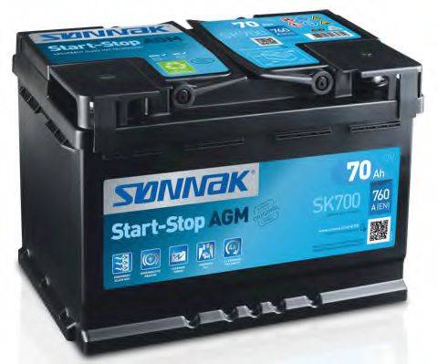 SONNAK SK700 АКБ (стартерная батарея)