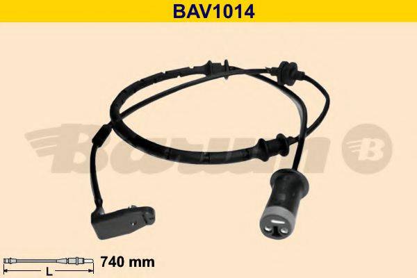 BARUM BAV1014 Датчик износа (тормозные колодки)