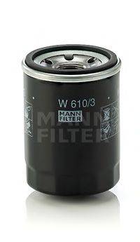Масляный фильтр двигателя MANN-FILTER W 610/3